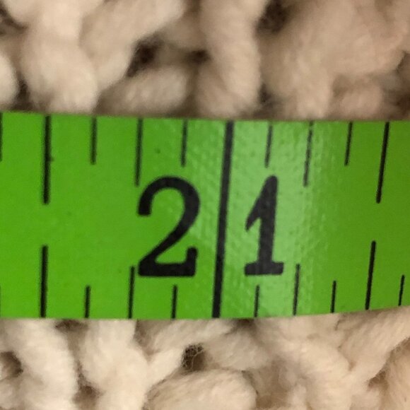 Womens Beige Sweater. Size Small. Breast Cancer Fundraiser. - Picture 7 of 11